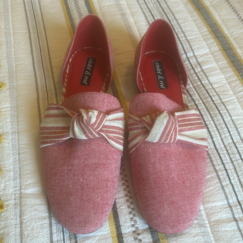 Violet & Red Flats
